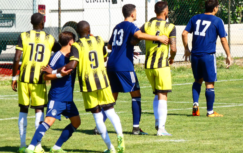 Mocanu ferma la rincorsa gialloblù: A.Aurelio-FC Viterbo 2-0